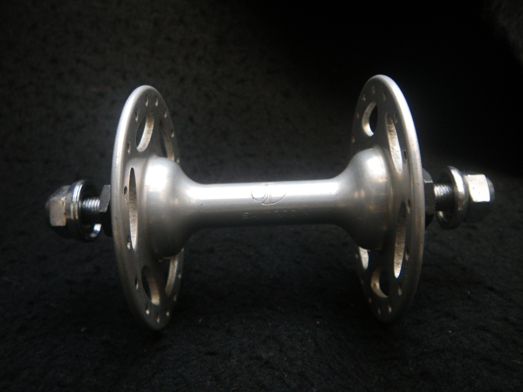 NJS刻　36H　FRONT HUB　ラージハブ　OLD　DURA-ACE　SHIMANO　旧車　デュラエース　フロントハブ　ピスト　競輪　オールド　シマノ_234g