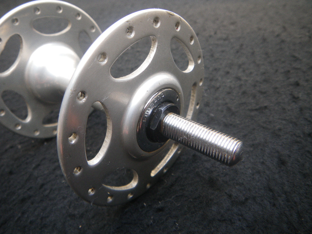 NJS刻　36H　FRONT HUB　ラージハブ　OLD　DURA-ACE　SHIMANO　旧車　デュラエース　フロントハブ　ピスト　競輪　オールド　シマノ_画像7