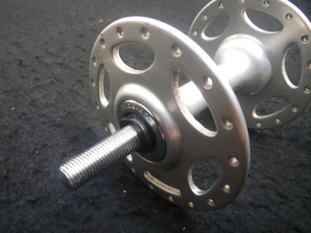 NJS刻　36H　FRONT HUB　ラージハブ　OLD　DURA-ACE　SHIMANO　旧車　デュラエース　フロントハブ　ピスト　競輪　オールド　シマノ_画像8