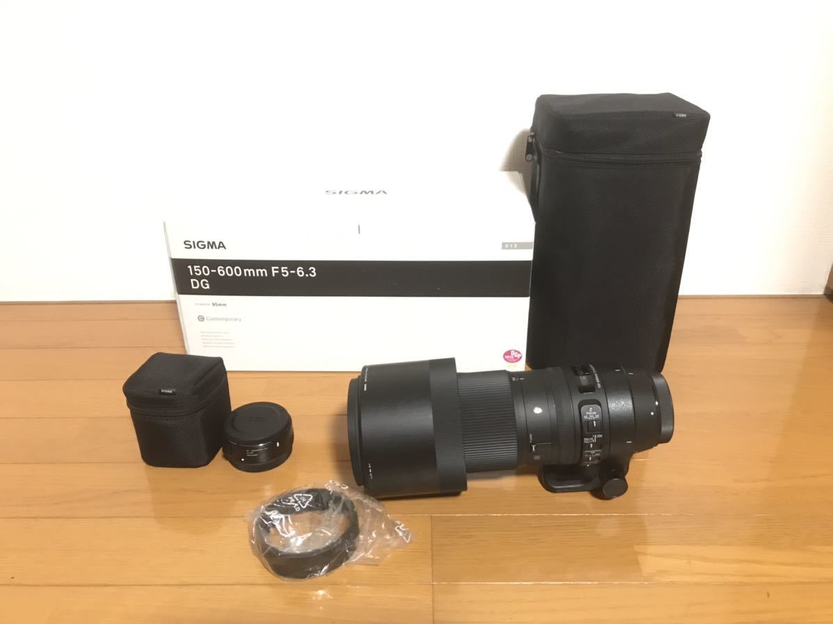 SIGMA シグマ 150-600 mm F5-6.3 Contemporary Canon キヤノン
