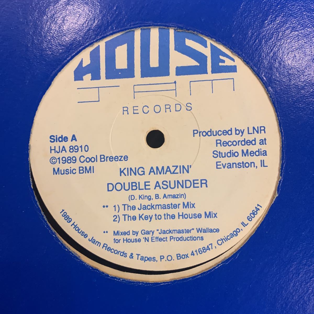 DOUBLE ASUNDER/KING AMAZIN' 中古レコード_画像1