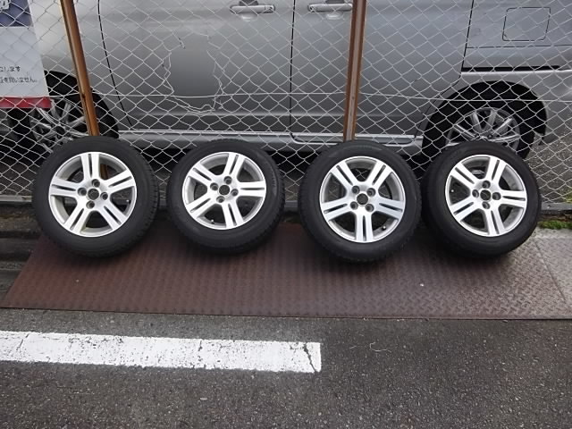 ◇パッソ 純正アルミホイール 14インチ5j+40 100-4穴 165/65R14