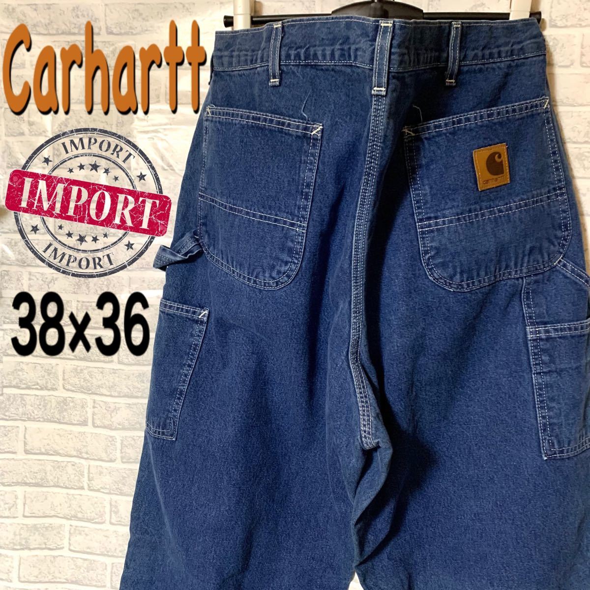 カーハート アメリカ製 ペインターパンツ ワークパンツ デニム カーハート アメリカ製 ペインターパンツ ワークパンツ デニム