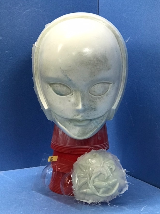一層処分!! 花のくノ一組 1/1 FRP 巣抜き マスク 撮影用 一層処分!! 花のくノ一組 1/1 FRP 巣抜き マスク 撮影用