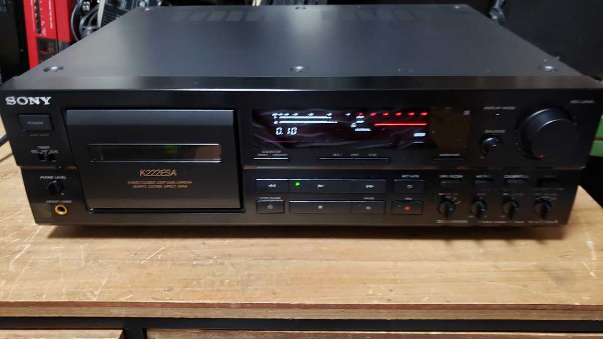 SONY カセットデッキ TC-K222ESA-