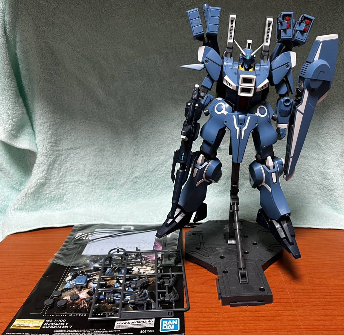 バンダイ プレミアムバンダイ限定 MG ガンダムMK-5 完成品 プレバン