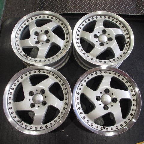  アルミ WORK CARVING STARK2 ワーク カービング シュターク2 15×6.5J+31 4H100 4本