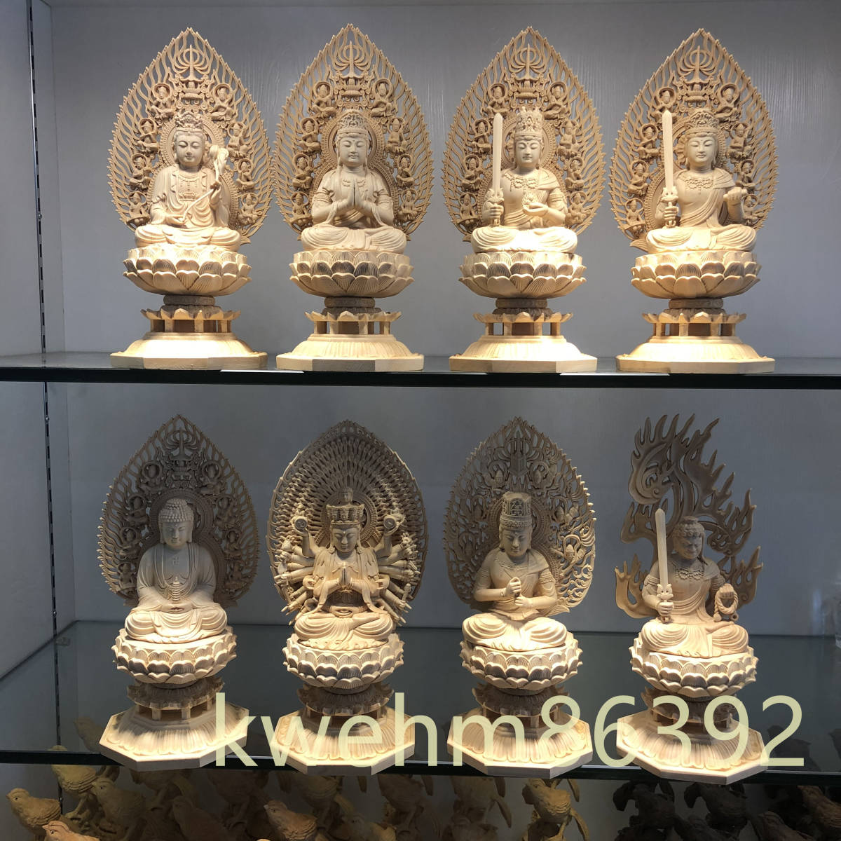八大守護 [不動明王 文殊菩薩 普賢菩薩 大日如来 虚空蔵菩薩 薬師如来
