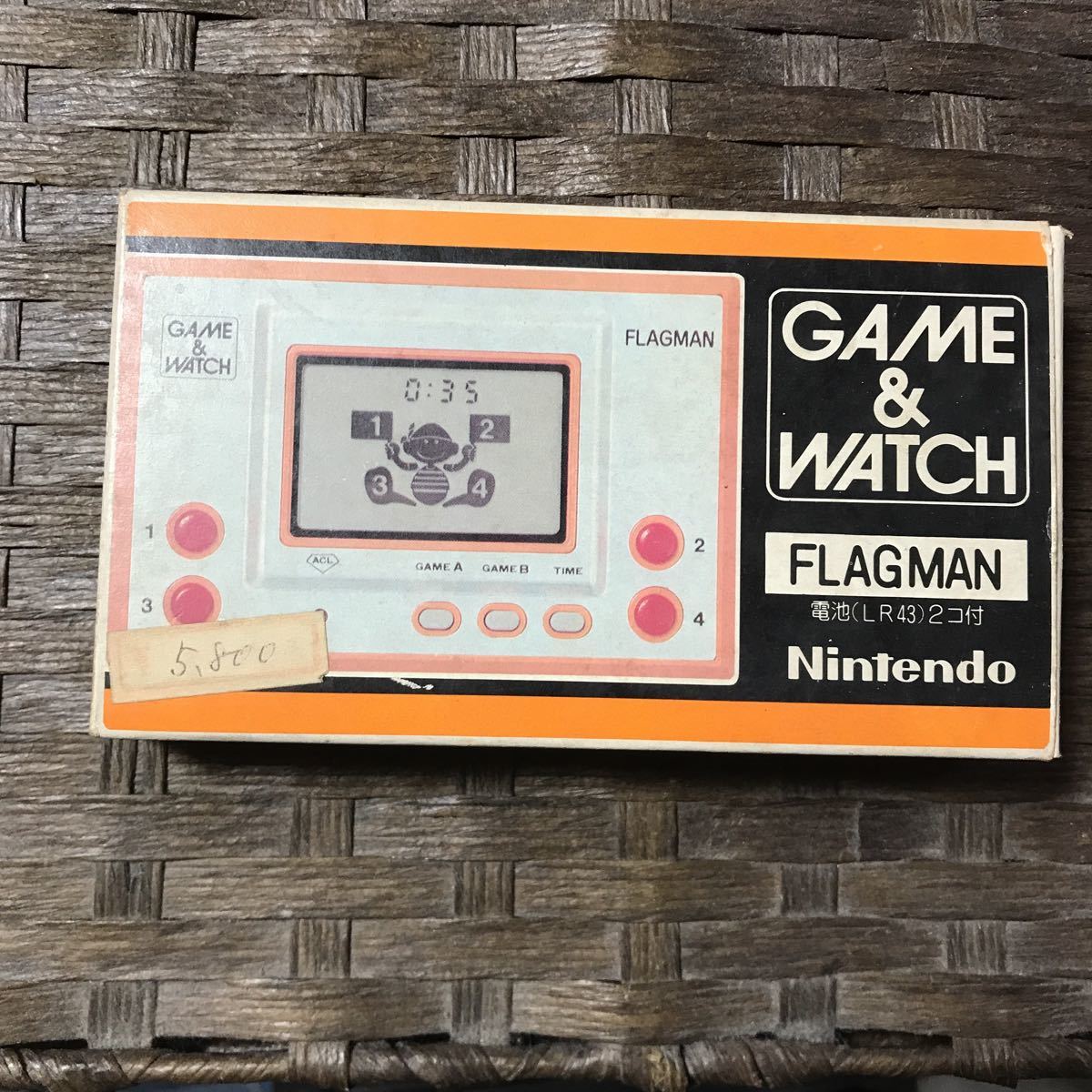 任天堂 ゲームウォッチ フラッグマン Nintendo Game & Watch Flagman