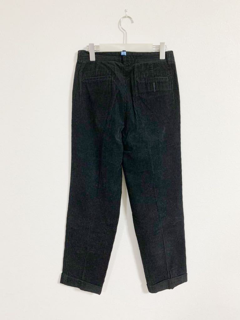 【美品】あ8 BANANA REPUBLIC バナナ・リパブリック コーディロイパンツ 黒 ブラック 綿100% メンズ size 30R クリーニング済み シンプル_画像5