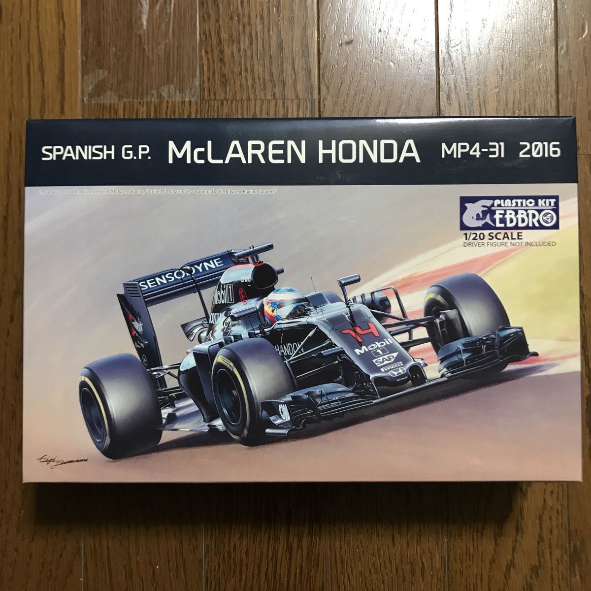 マクラーレンホンダ MP4-31 エブロ 未組立 1/20スケール プラモデル