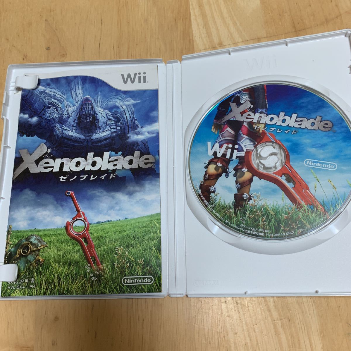 Wii ゼノブレイド Xenoblade Wiiソフト 任天堂