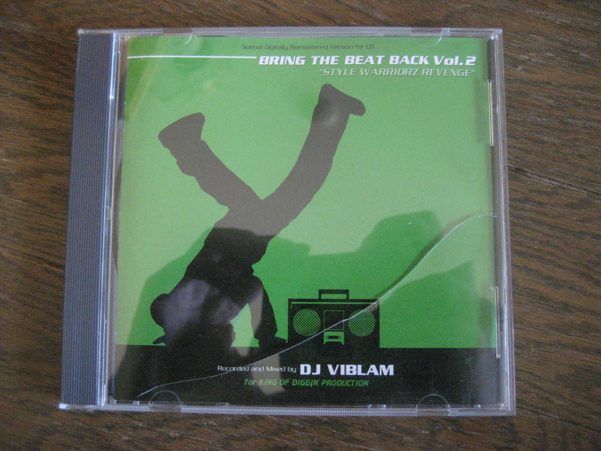 MIXCD DJ VIBLAM BRING THE BEAT BACK VOL.2 muro dev large　denka Buddha Brand　kiyo koco KASHI DA HANDSOME ita-cho_画像1