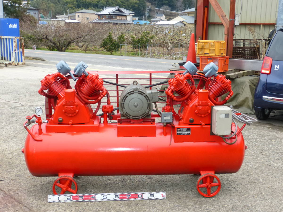 Yahoo!オークション - 富士コンプレッサー 7.5KW(10馬力) W-40 Yahoo!オークション - 富士コンプレッサー 7.5KW(10馬力) W-40