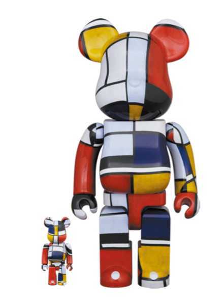 即決!送料無料!BE@RBRICK Piet Mondrian 1000% MEDICOM TOY
