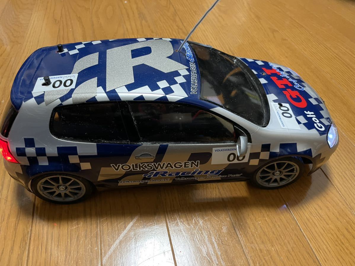 タミヤ XBシリーズ フォルクスワーゲン ゴルフGTI +ピットバックL