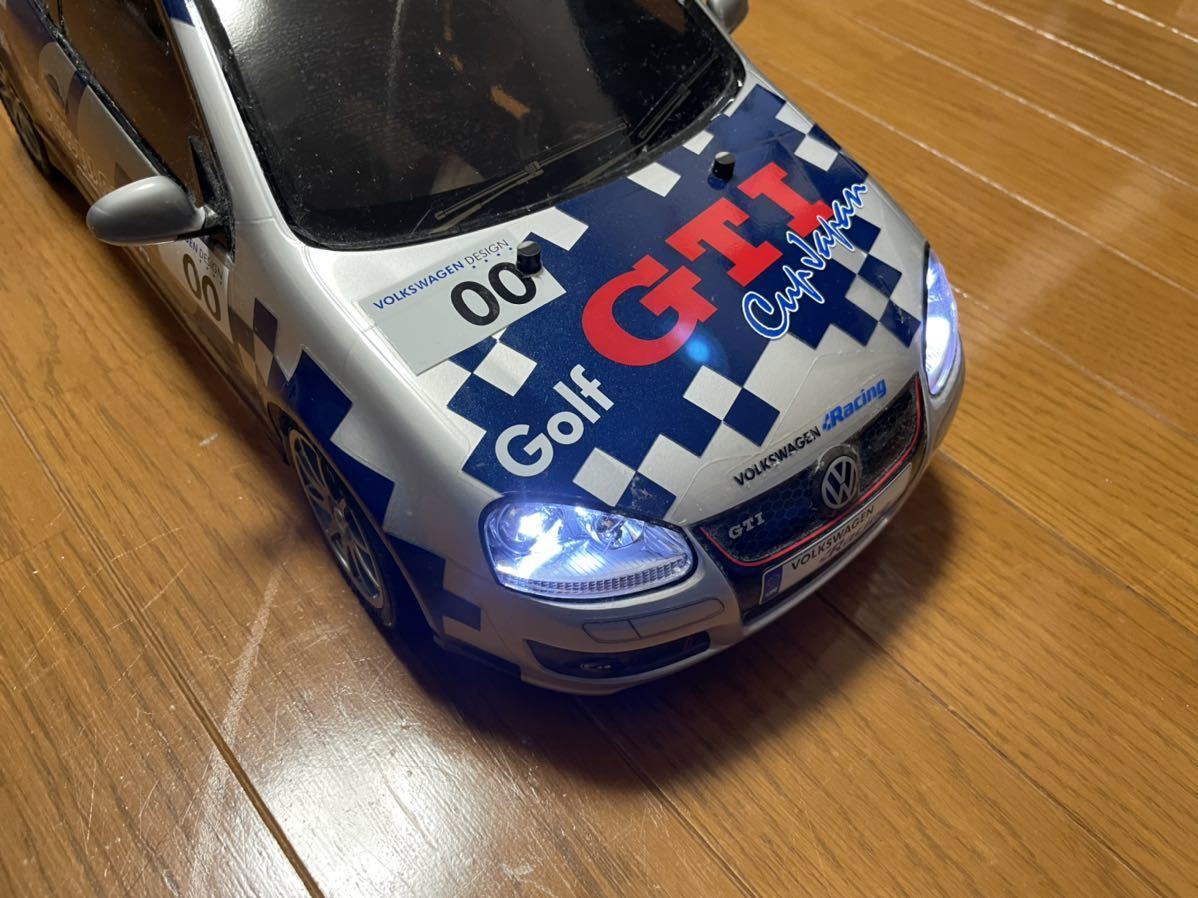 タミヤ XBシリーズ フォルクスワーゲン ゴルフGTI +ピットバックL