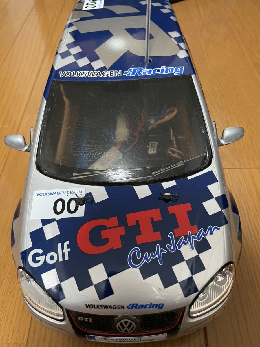タミヤ XBシリーズ フォルクスワーゲン ゴルフGTI +ピットバックL