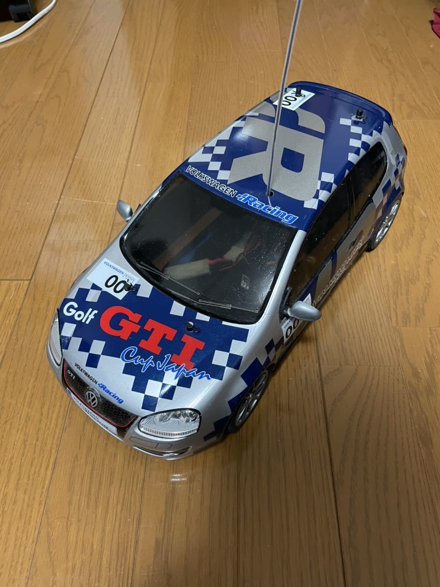 タミヤ XBシリーズ フォルクスワーゲン ゴルフGTI +ピットバックL