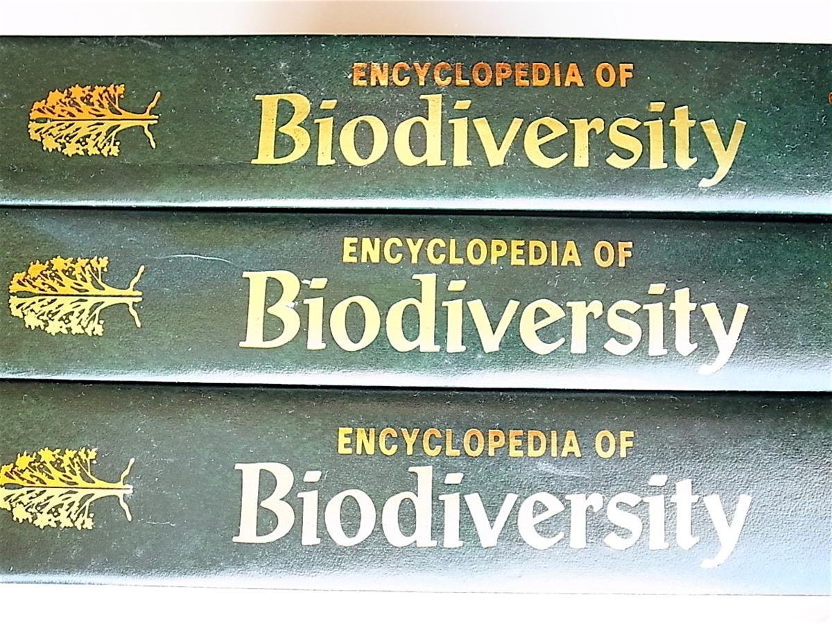 1804 生物の多様性百科事典英語版　Encyclopedia of Biodiversity3冊セット_画像2