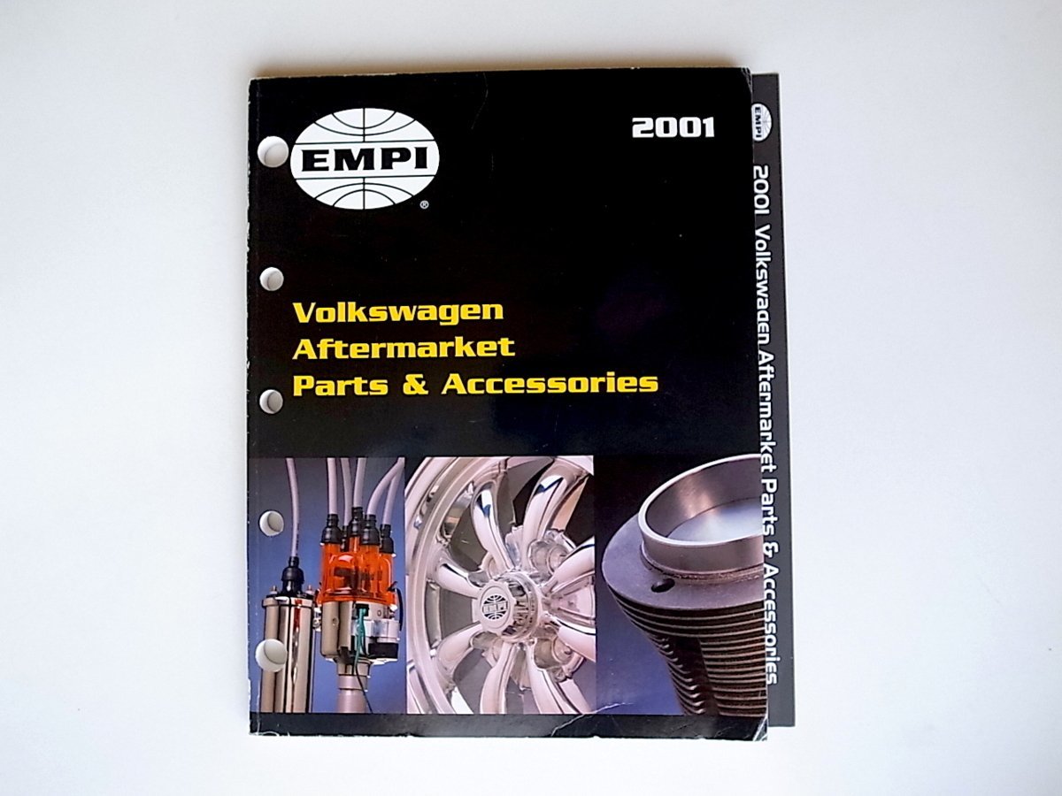 20r◆　2001 Volkswagen aftermarket Parts & Accessories (EMPI,ソフトカバー28cm,176p)_画像1