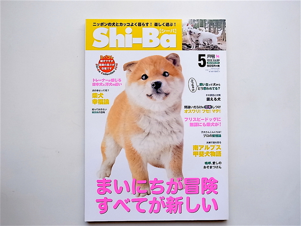 1905 Shi-Ba(si-ba) 2016 год 05 месяц номер [ специальный выпуск ] профессиональный размножение теория . собака. . собака. ..... ......!