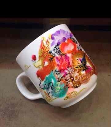  cup glass better fortune feng shui flower character name . write, present . birthday Mother's Day rice . go in . go in . finding employment festival . Valentine new building free shipping flower character 