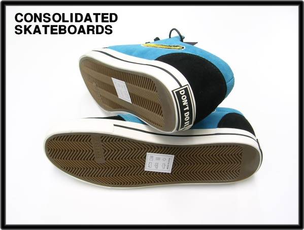 27.0cm[CONSOLIDATED console lite-tedo console liSKATEBOARDS skateboard sneakers BS DRUNK 3 SHOES suede banana ]