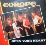 ☆EUROPE/OPEN YOUR HEART'1988UK EPIC 7INCH_画像1