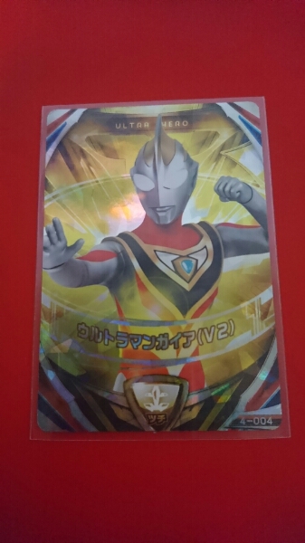  Ultraman Fusion faito Gaya V2 UR no. 4.