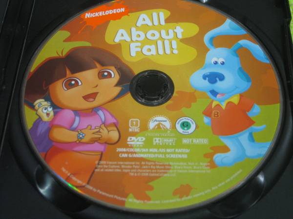 NICKELODEON製DORA他オムニバスDVD・All About Fall！♪_画像3