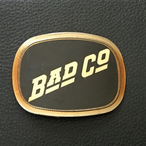 BAD CO バイカー 70年 ビンテージベルトバックル ハーレー BUCO