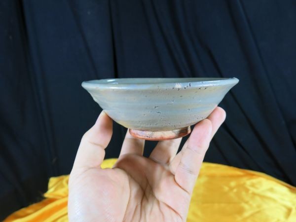 B　青磁茶碗　元時代 　中国　 陶器_画像8