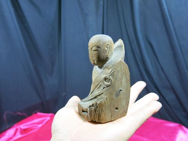ヤフオク! - B 僧形八幡神像 鎌倉~室町時代 木彫 彫刻 仏像 仏教