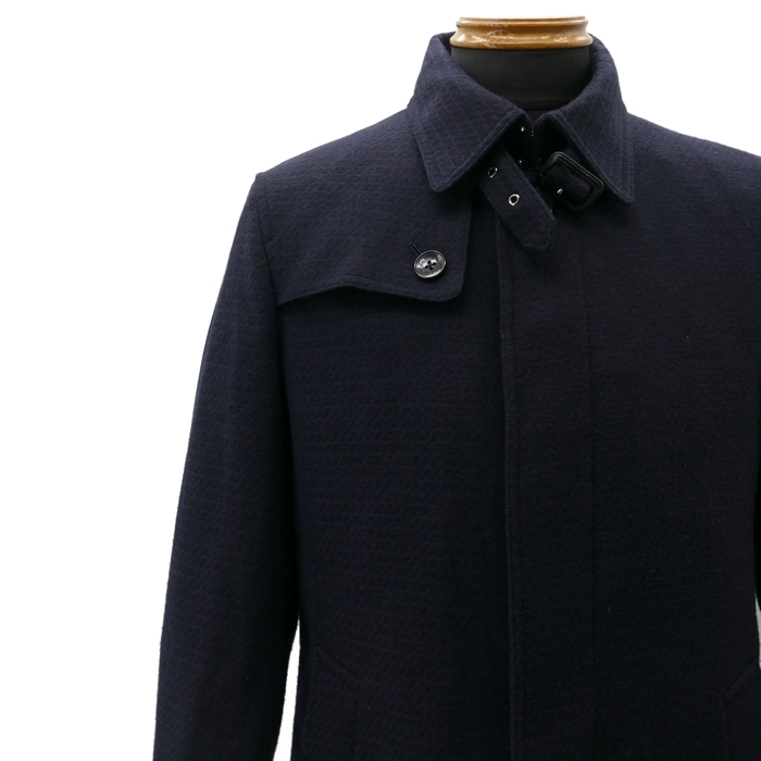 レノマ・オム renoma HOMME ウールシングルトレンチコート LL 美品