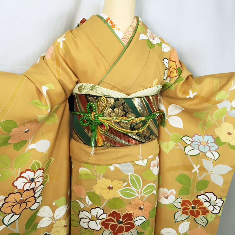 最終SALE!!】☆高島屋取扱い千總高級振袖京友禅落款あり☆難あり112z2
