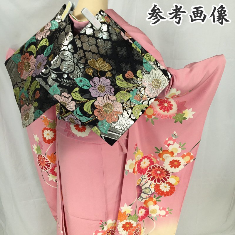 ヤフオク! - 【最終SALE!!】◎高身長の方にも!金彩 振袖 しつけ糸...