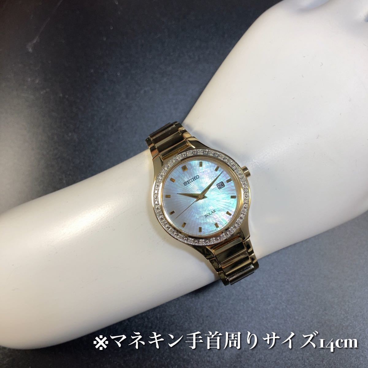 新品未使用 海外限定モデル マザーオブパール 定価5.5万円 セイコー