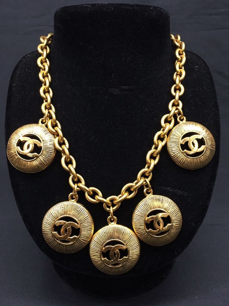 シャネル ココマーク ネックレス 1989年 ヴィンテージ CHANEL