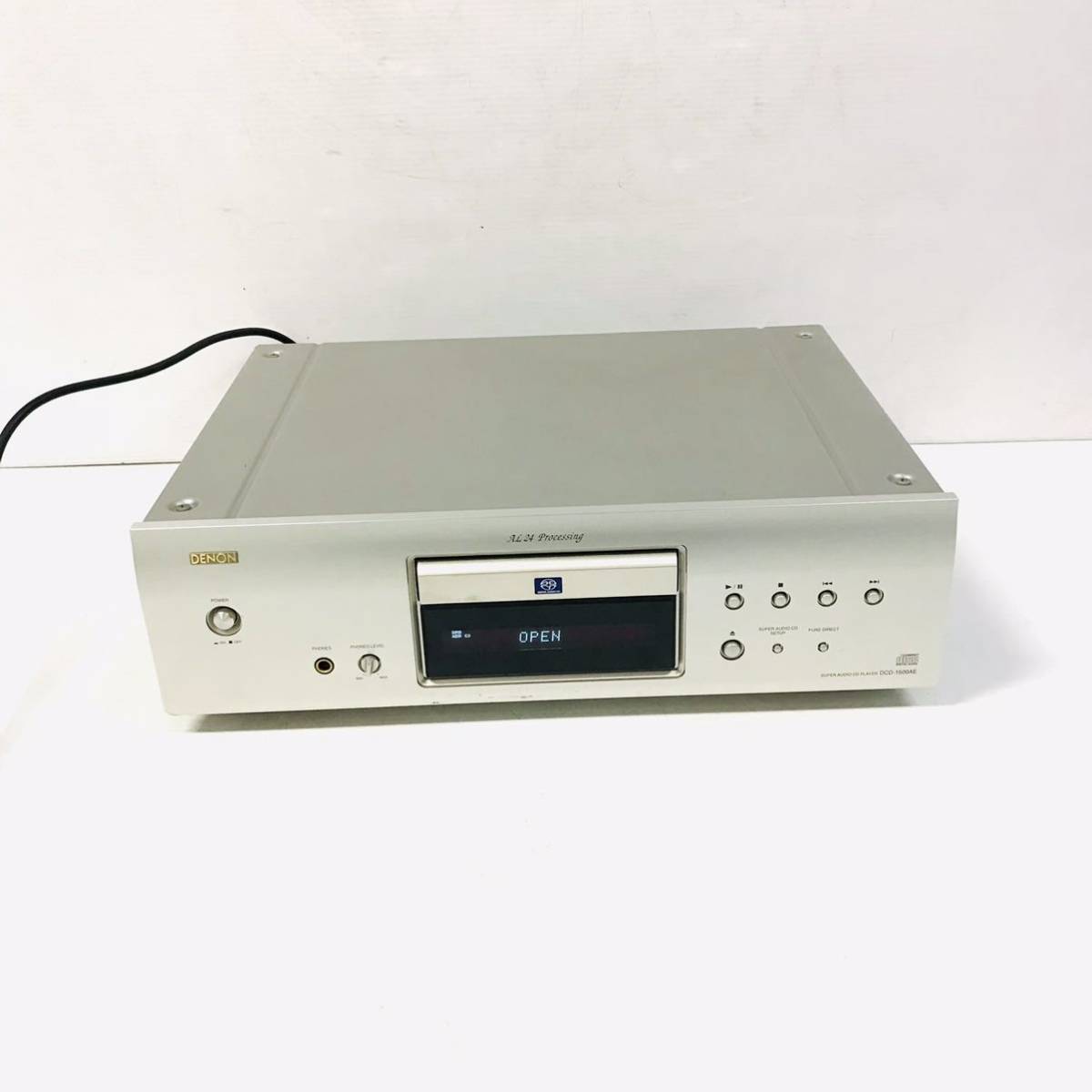 Denon DCD-1500AE DENON SACDプレーヤー 電源確認のみ www.gastech.com.tr