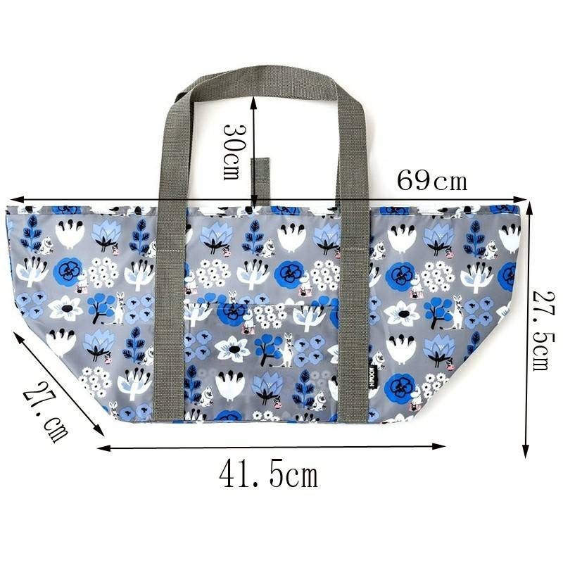 ムーミン バッグ レジカゴバッグ 保冷バッグ トートバッグ エコバッグ 大容量 レジカゴ 折り畳み 肩掛け 保冷 ショルダーバッグ