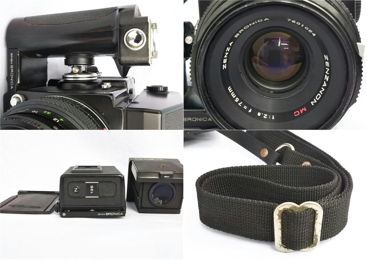 販売新販売  カメラ　ジャンク bRONICA ZENZA フィルムカメラ