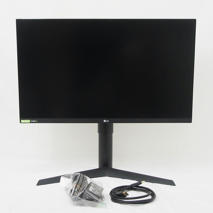 1円【美品】LG エルジー/ゲーミングモニター/27GL83A/78 | www