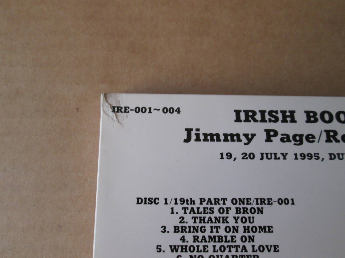 ☆Jimmy Page/Robert Plant ジミー・ペイジ/ロバート・プラント☆IRISH