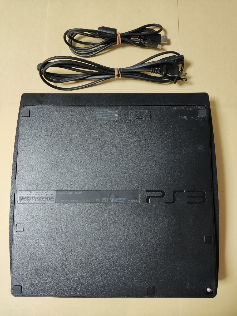 PlayStation 3 本体のみ PS3 160GB CECH-3000A ブラック  プレステ3 プレイステーション3
