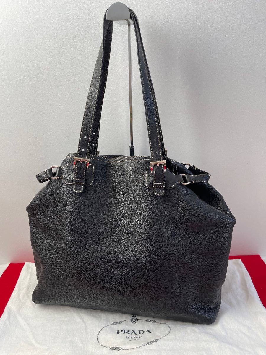 激安人気新品バッグPRADA プラダ トートバッグ レザー 黒 - ruizvillandiego.com