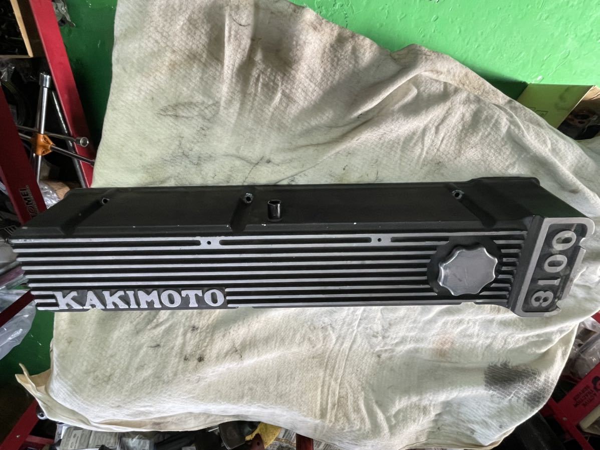 カキモト.KAKIMOTO.柿本.L型 エンジン タペットカバー カキモト.KAKIMOTO.柿本.L型 エンジン タペットカバー