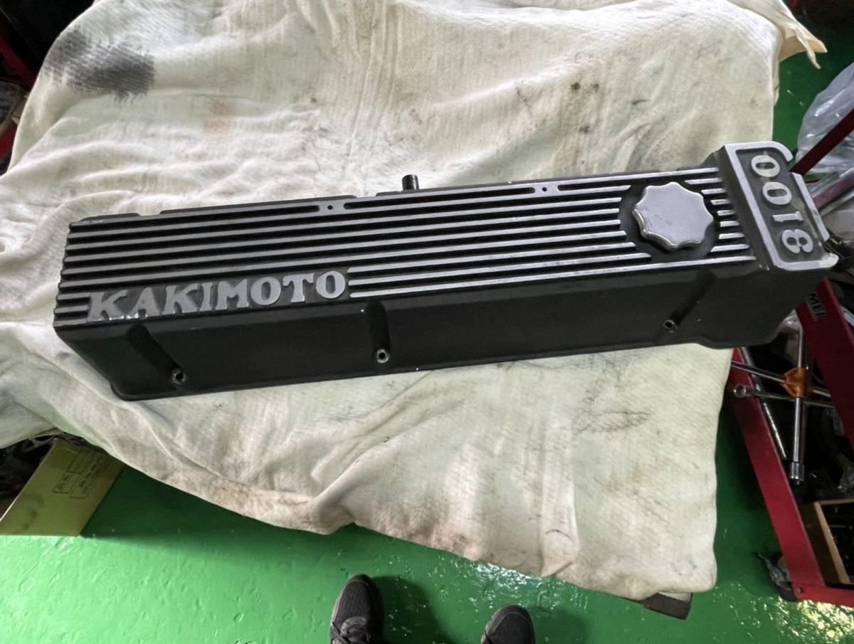 カキモト.KAKIMOTO.柿本.L型 エンジン タペットカバー カキモト.KAKIMOTO.柿本.L型 エンジン タペットカバー