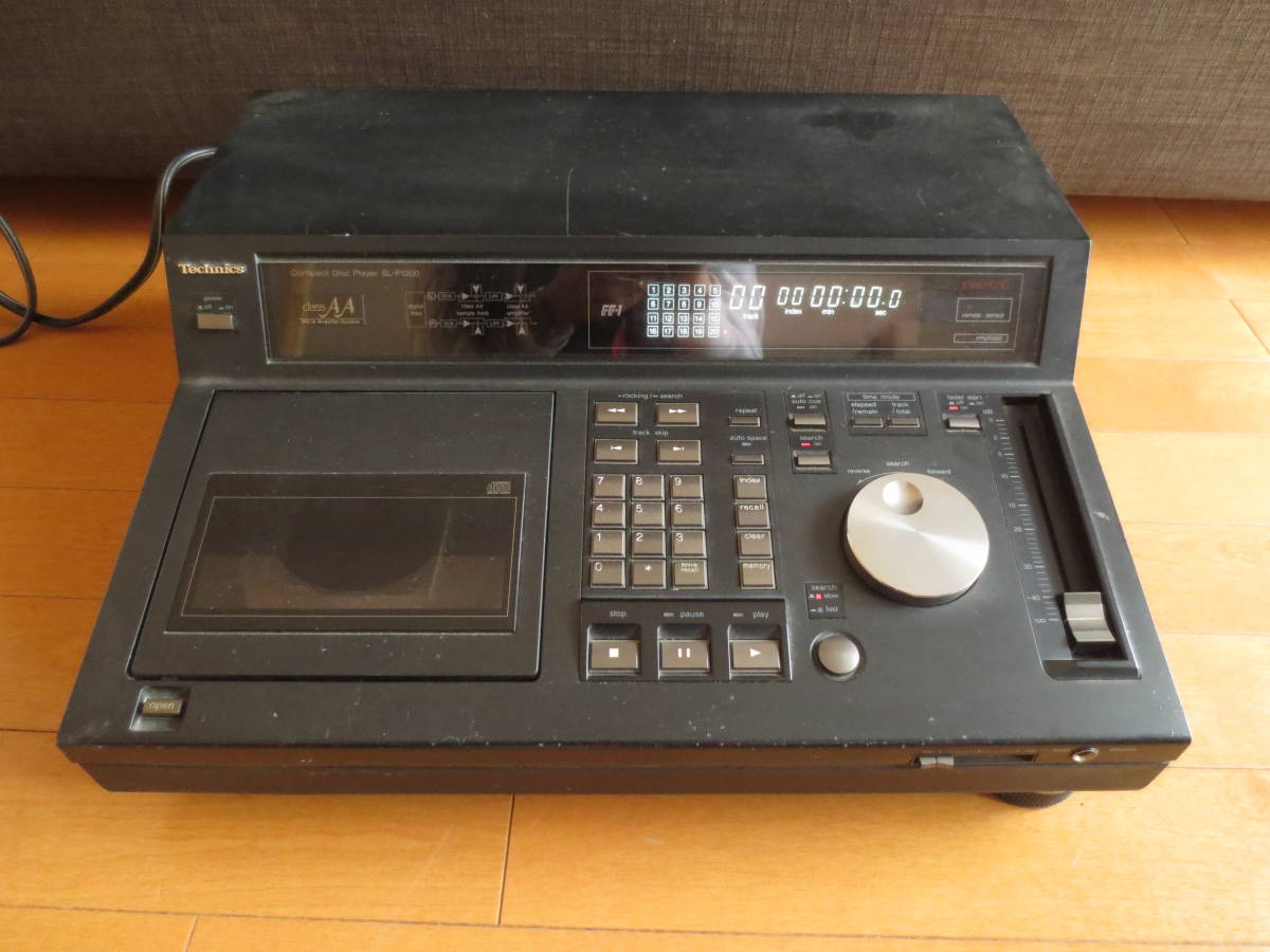格安スタート※ 松下電器 Technics SL-P1200 CDプレーヤー CD master