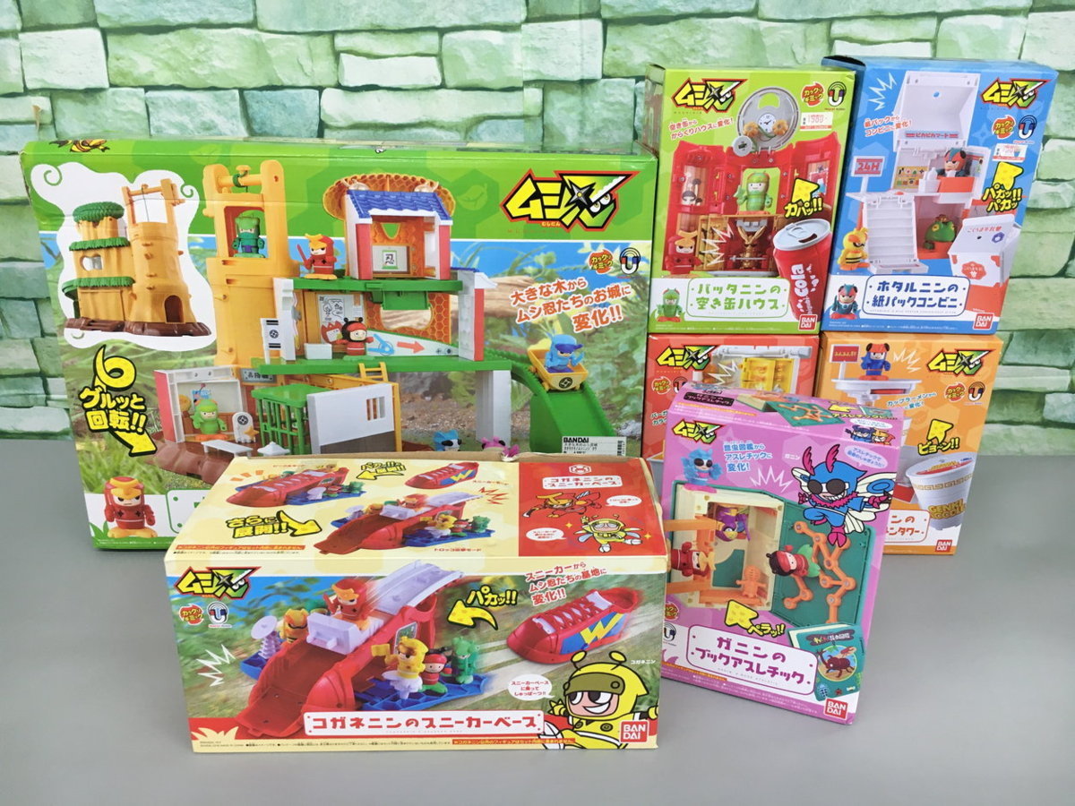 ムシ忍 まとめ売り 大きな木のムシ忍城 一部部品なし - 通販